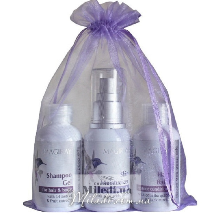 Набір дорожній Magiray Spa Travel Set СПА-догляд, 3х50ml