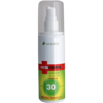 Сонцезахисна емульсія для обличчя і тіла Magiray HisHers ProtectionPlus SPF30 125 мл