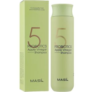 Бессульфатный шампунь с пробиотиками и яблочным уксусом Masil 5 Probiotics Apple Vinegar Shampoo 300 мл