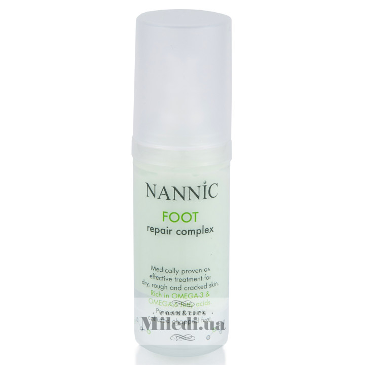 Восстанавливающий крем комплекс для стоп Nannic Foot Repair Complex, 100 мл
