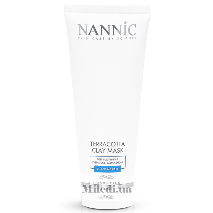 Терракотовая глиняная маска для лица Nannic Terracotta Clay Mask, 200 мл