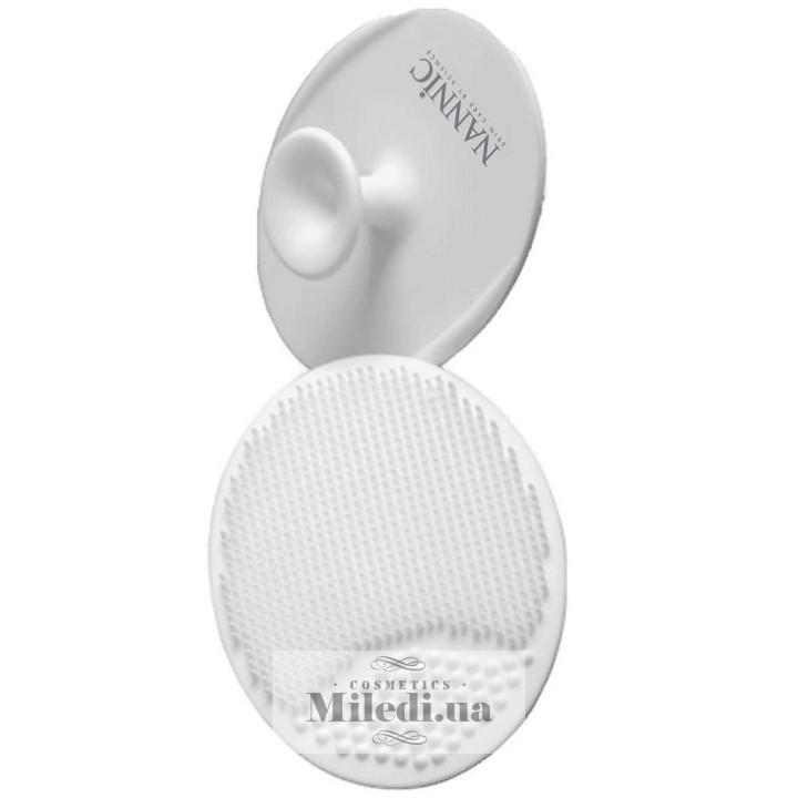 Силіконова масажна щіточка Nannic для очищення обличчя
