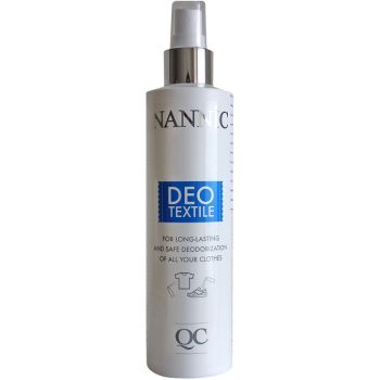 Дезодоруючий спрей для усунення запаху на одязі та взутті Nannic QC DEO Textile 250 мл
