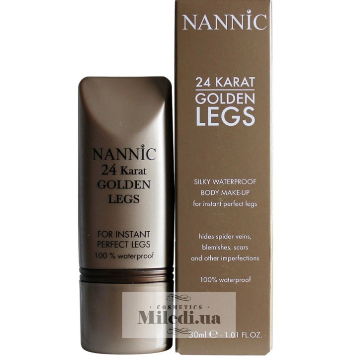 Суперсанік «Золоті ноги і тіло» Nannic Supersunic Golden Legs & Body, 30 мл