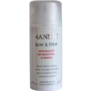 Нанобіодинамічна антицелюлітна сироватка для зниження об'ємів і підтяжки шкіри Nannic Slim & Firm 150 мл