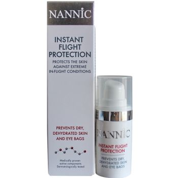 Сыворотка Мгновенная экстра защита против отеков и кругов вокруг глаз Nannic Instant Flight Protection 15 мл