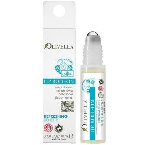 Бальзам ролл для губ Мята на основе оливкового масла Olivella Lip Roll-on Mint 10 мл