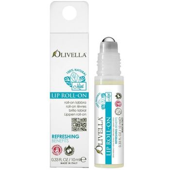 Бальзам рол для губ М'ята на основі оливкової олії Olivella Lip Roll-on Mint 10 мл