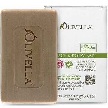Мило на основі оливкової олії Olivella Face & Body Bar Soap Classic 150 г