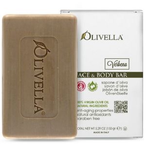 Мило Вербена на основі оливкової олії Olivella Face & Body Bar Soap Verbena 150 г