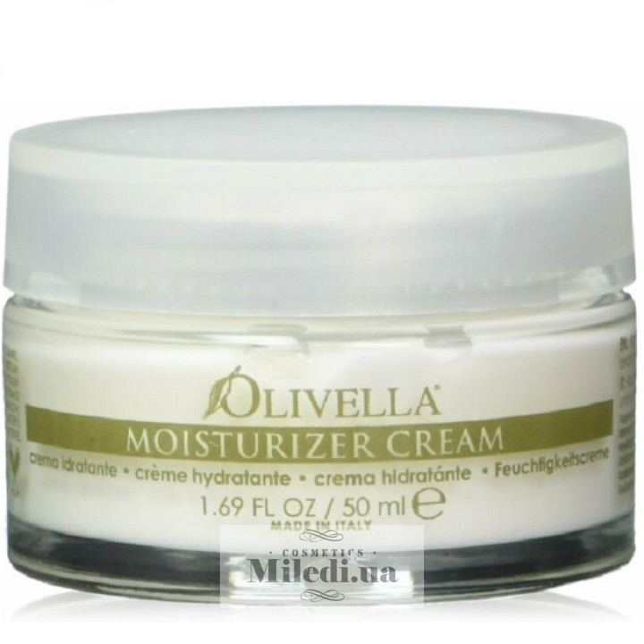Зволожуючий крем Olivella Moisturizer Cream на основі оливкової олії, 50 мл
