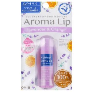 Помада-бальзам для губ Лаванда-цитрус Omi Brotherhood Menturm Aroma Lip Lavender & Orange 4 г