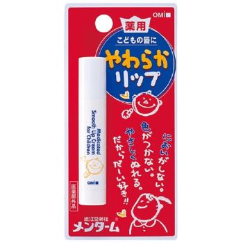 Детский гигиенический бальзам для губ Omi Brotherhood Medicated Smooth Lip Cream For Children 3,6 г