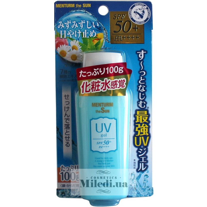 Гель сонцезахисний SPF50+ Omi Brotherhood Menturm The Sun, 100 мл