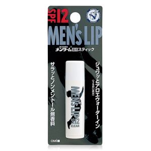 Гигиенический бальзам для губ для мужчин Omi Brotherhood Menturm Medicated Men's Lip SPF12 5,2 г