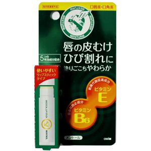 Гигиеническая помада-стик с витаминами Е и В6 Omi Brotherhood Menturm Medical Lip Stick 5 г