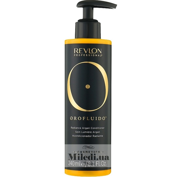 Кондиционер Orofluido «Золотое сияние» с аргановым маслом для волос, 240 мл