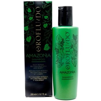Шампунь для відновлення ламкого пошкодженого волосся Revlon Professional Orofluido Amazonia Shampoo 200 мл
