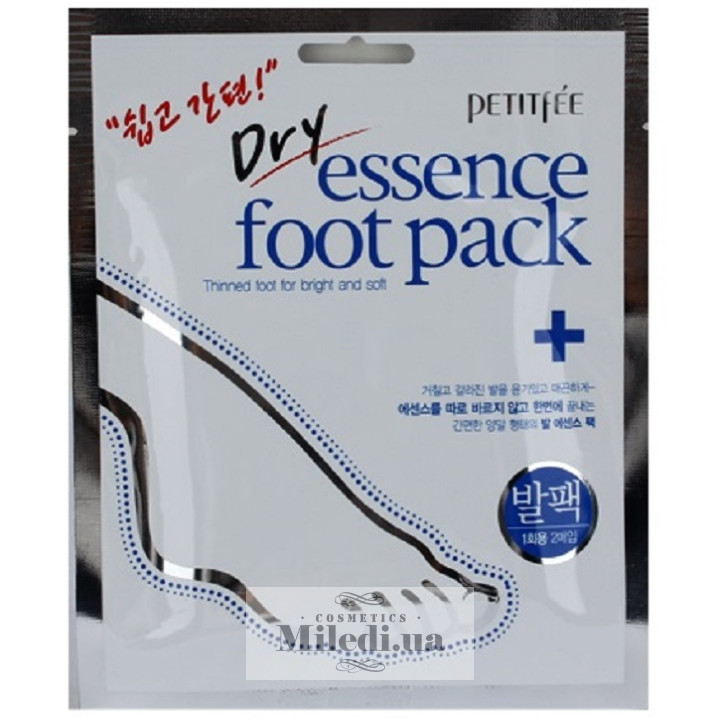 Поживна пом'якшувальна маска Petitfee для сухої шкіри стоп