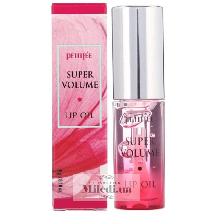 Увлажняющее масло с эффектом объемных губ Petitfee Super Volume Lip Oil, 3 мл