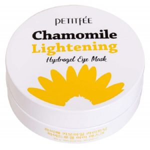 Осветляющие патчи для глаз с экстрактом ромашки Petitfee Chamomile Lightening Hydrogel Eye Mask 60 шт