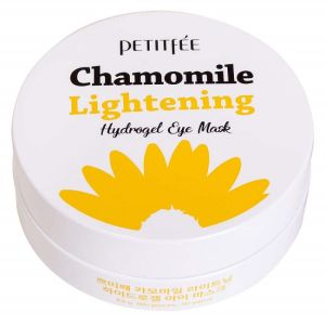 Осветляющие патчи для глаз с экстрактом ромашки Petitfee Chamomile Lightening Hydrogel Eye Mask 60 шт