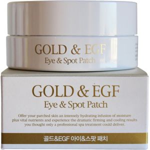 Патчи для глаз и точечные патчи для лица с золотом Petitfee Gold & EGF Eye & Spot Patch 60 + 30 шт
