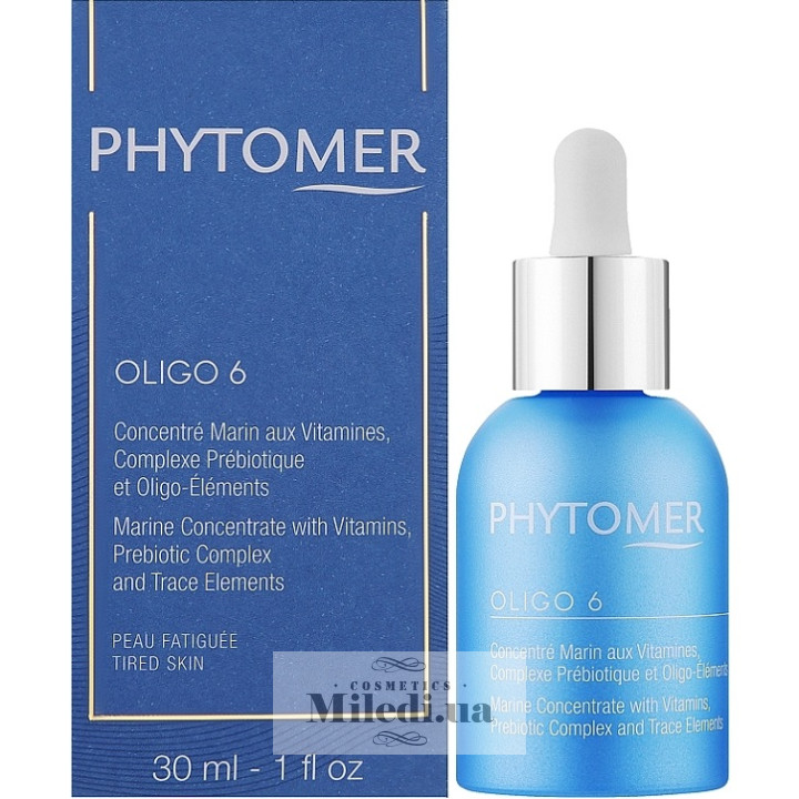 Морський концентрат Phytomer Oligo 6 із комплексом вітамінів для обличчя, 30 мл