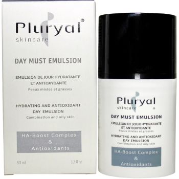 Зволожуюча антивікова емульсія для обличчя Pluryal Skin Care Day Must Emulsion 50 мл