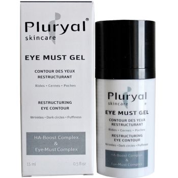 Реструктурирующий гель-контур для кожи вокруг глаз Pluryal Skin Care Eye Must Gel 15 мл