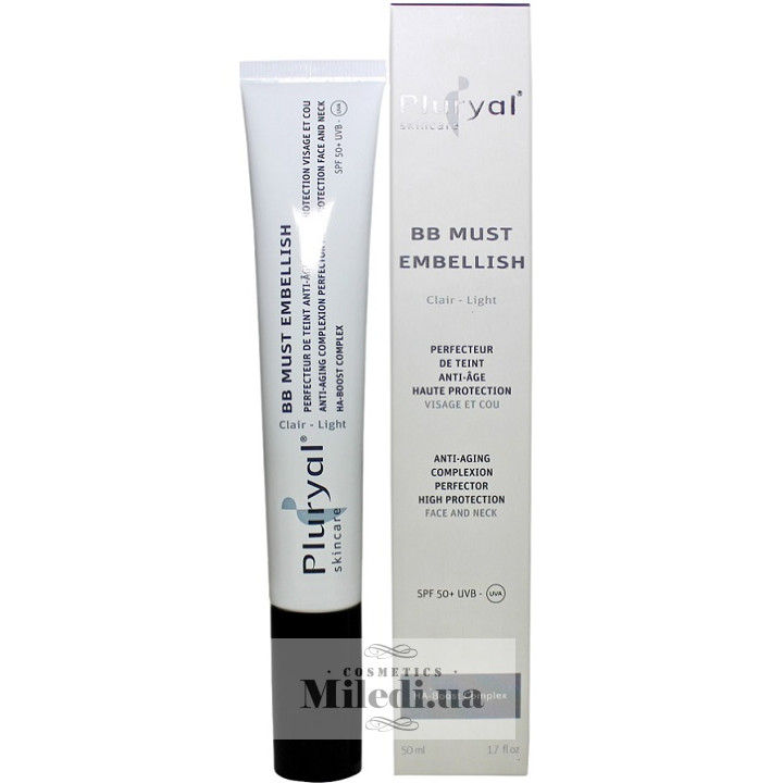 ВВ крем с фото-защитой (натуральный тон) Pluryal Skin Care, 50 мл