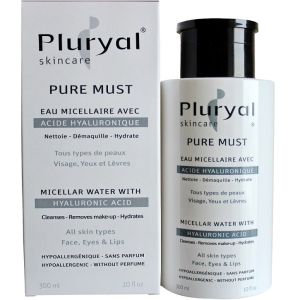 Мицеллярная вода с гиалуроновой кислотой Pluryal Skin Care Pure Must 300 мл