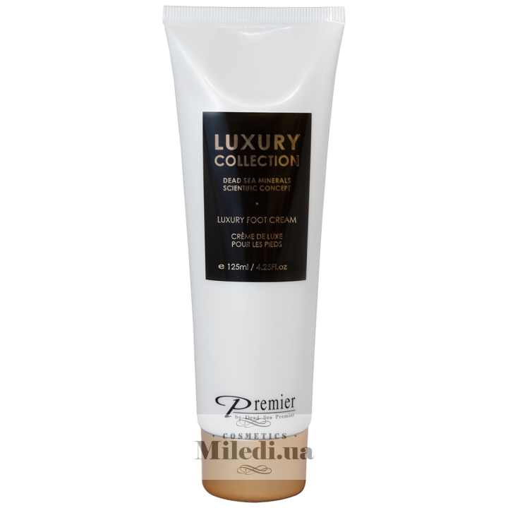 Роскошный крем Dead Sea Premier для ступней Luxury Foot Cream, 125 мл