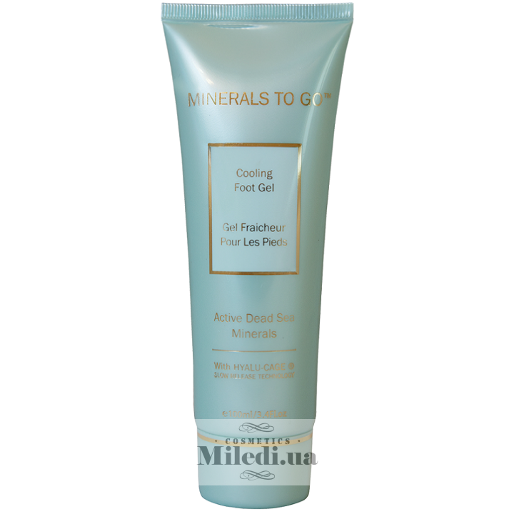 Охлаждающий гель для ног Dead Sea Premier Minerals To Go, 100 мл