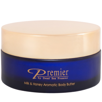 Ароматическое крем-масло для тела Молоко и мед Dead Sea Premier Milk & Honey Aromatic Body Butter 175 мл
