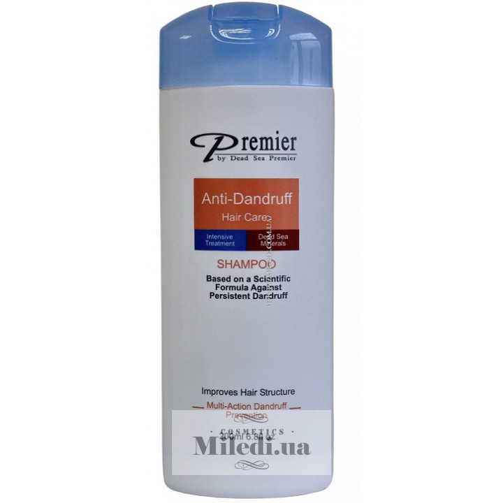 Шампунь для волос против перхоти Dead Sea Premier, 200 мл
