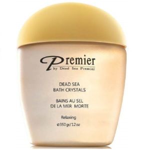 Ароматические солевые кристаллы для ванны Золото Dead Sea Premier Aromatic Bath Crystals Gold 350 г