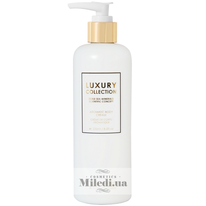 Ароматичний крем для тіла Dead Sea Premier «Шовк», 250 мл