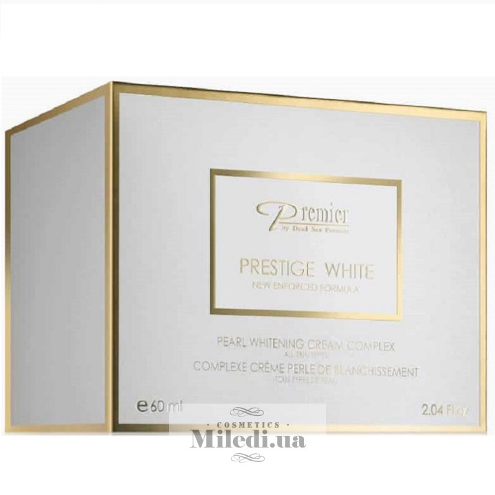 Відбілюючий крем-комплекс Dead Sea Premier Біла перлина, 60 мл