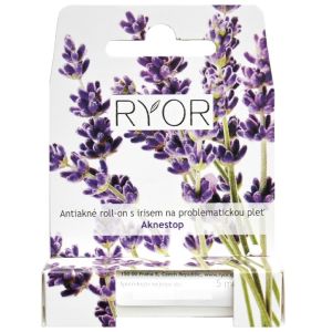 Анти-акне ролик с ирисом для проблемной кожи Ryor Aknestop Anti-acne Roll-on with Iris for Problematic Skin 4,4 г