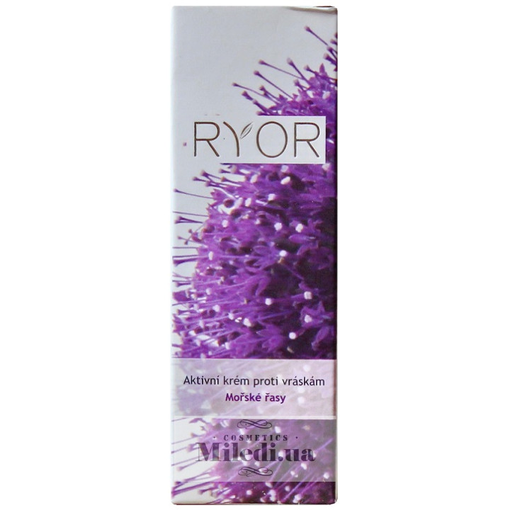 Активный крем Ryor против морщин с морскими водорослями
