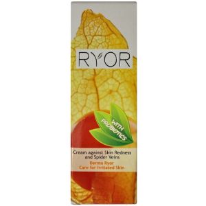 Крем с пробиотиками против покраснений и расширенных сосудов Ryor Cream Against Skin Redness & Spider Veins 50 мл