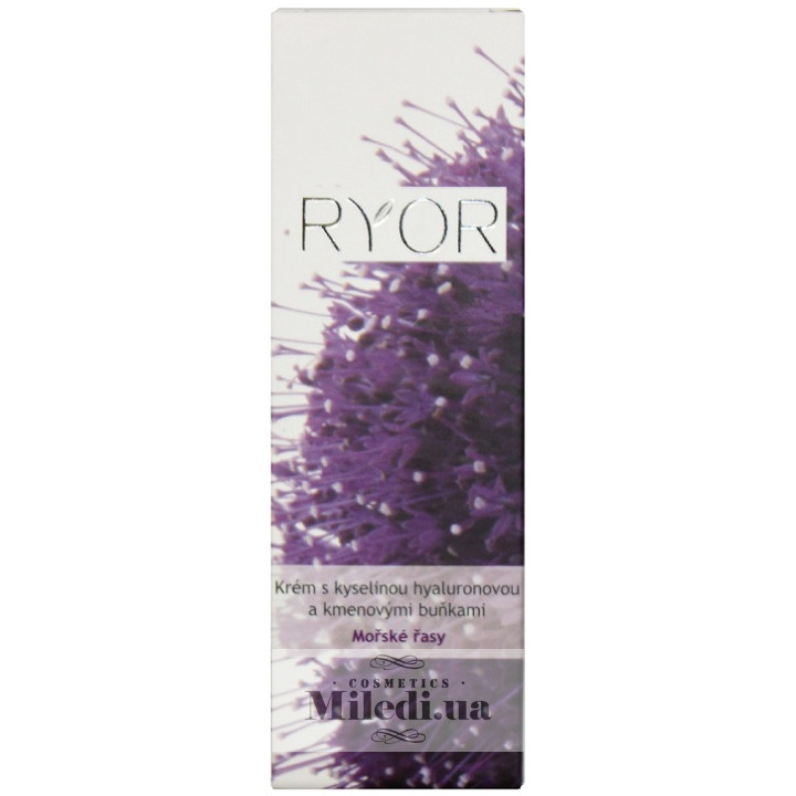 Крем Ryor с гиалуроновой кислотой и стволовыми клетками, 50 мл