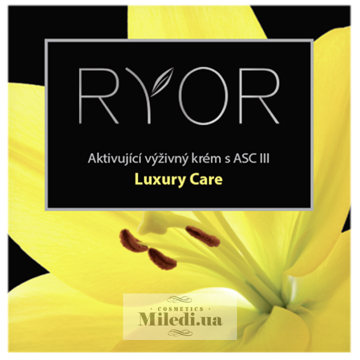 Активний живильний крем Ryor Luxury з колагеном ASC III, 50 мл