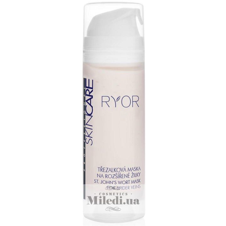 Маска для куперозної шкіри Ryor Professional зі звіробоєм і рутином, 150 мл