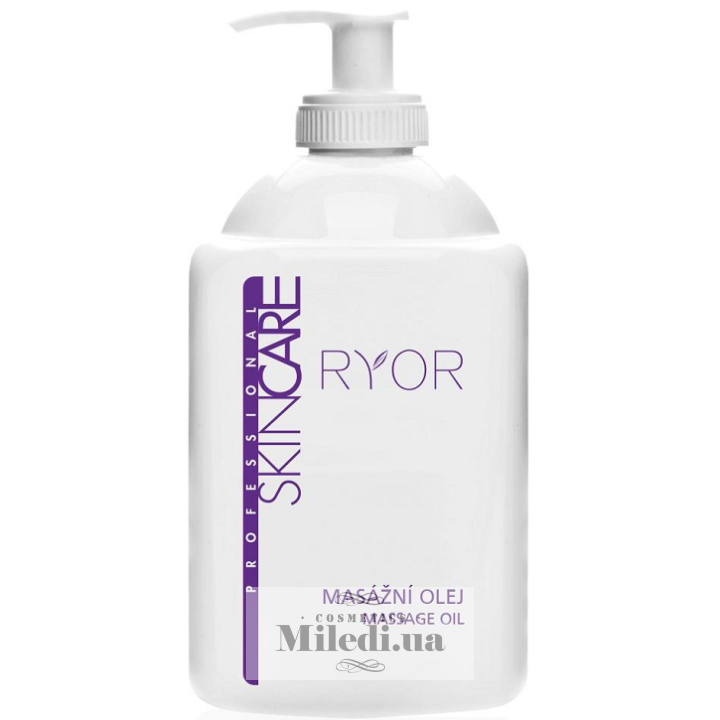 Массажное масло Ryor Professional с миндалем для лица и тела, 500 мл