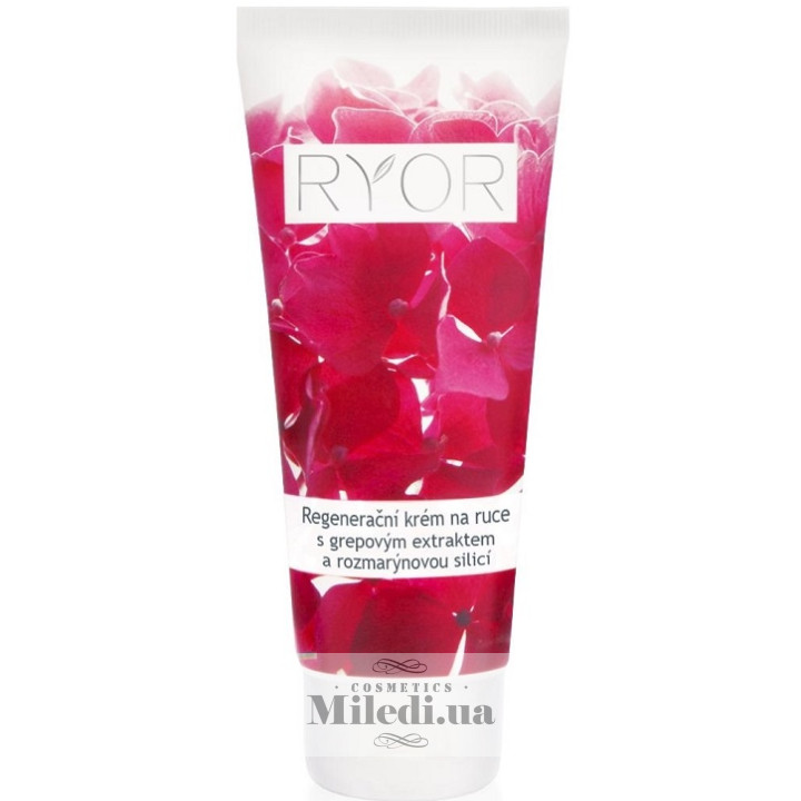 Регенеруючий крем для рук з грейпфрутом і маслом розмарину Ryor Hand Regeneration Cream 100 мл