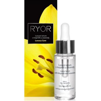 Роскошная сыворотка с магнолией и керамидами Ryor Luxury Serum Magnolia Ceramides Dehydrated Skin 15 мл