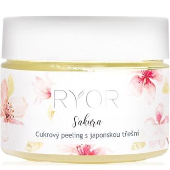 Сахарный пилинг для тела с японской вишней Ryor Sugar Peeling Japanese Cherry Blossom 325 мл