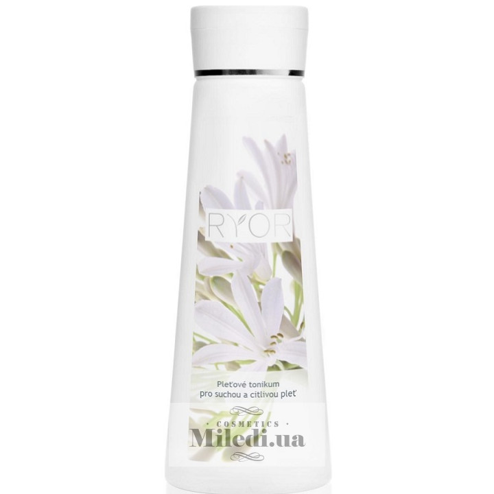 Тонік зволожуючий Ryor для сухої та чутливої шкіри обличчя, 200 мл